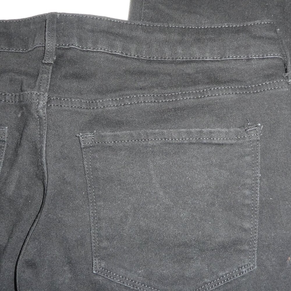 Old Navy Mid Rise Kicker Boot Cut - Black Jack - Picture 4 of 12